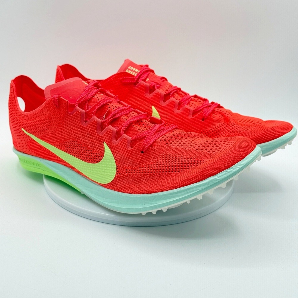 Nike ZoomX Dragonfly 2 Track & Field Shoes 14 Mens Bright Crimson/Purple FD8413
